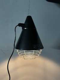 Lampa loft industrialna Narva DDR PRL żyrandol