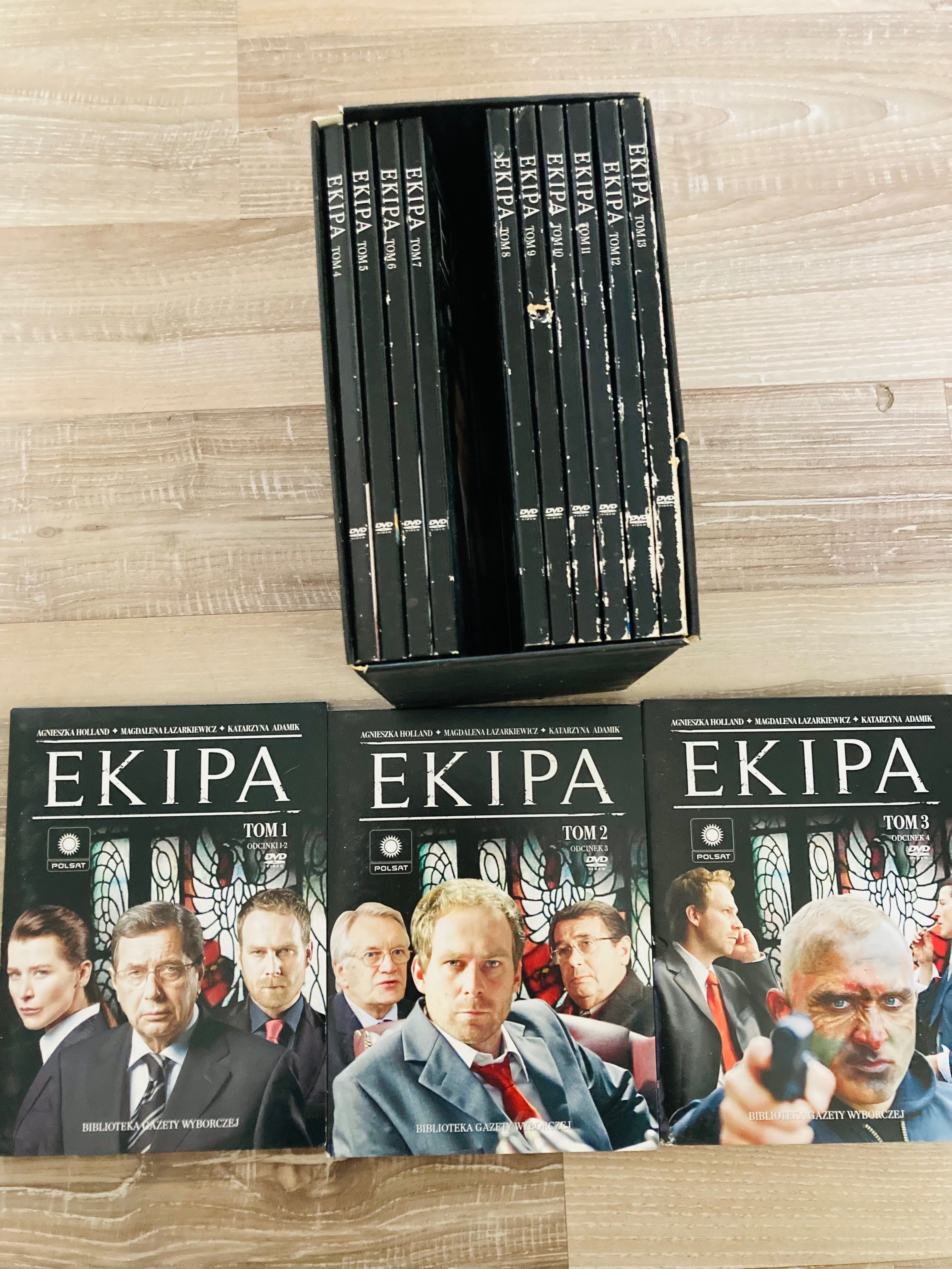 Kolekcja serialu Ekipa Agnieszka Holland dvd 13 filmów