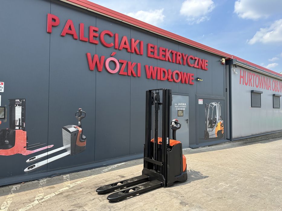 Paleciak elektryczny BT SWE 1000 kg 290 cm jak Nowy