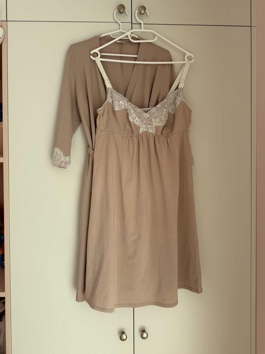 Сорочка для годування та халат