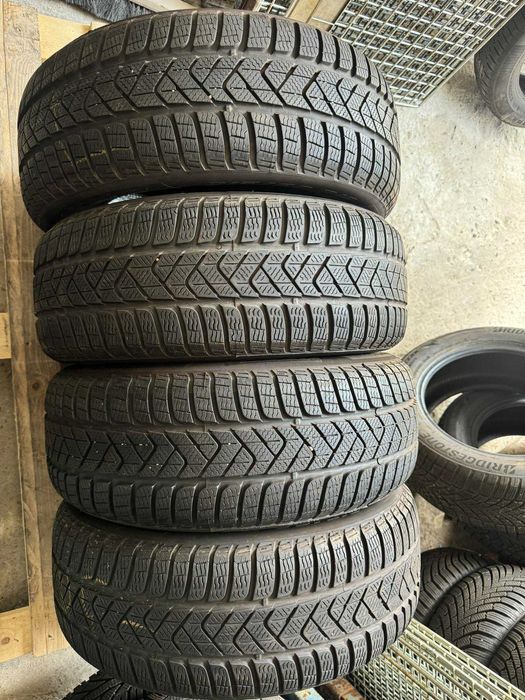 Opony zimowe 215/60 r16 Pirelli 6mm bieżnika 2020-22r 4szt ZIMA 260#