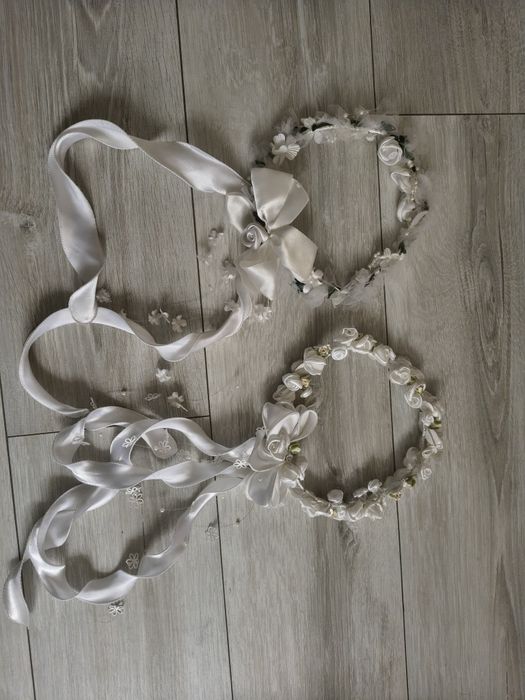 Wianki komunijne 2 szt