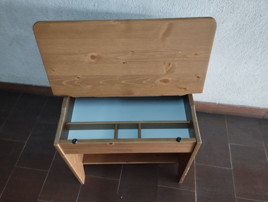 Mesa criança em madeira maciça