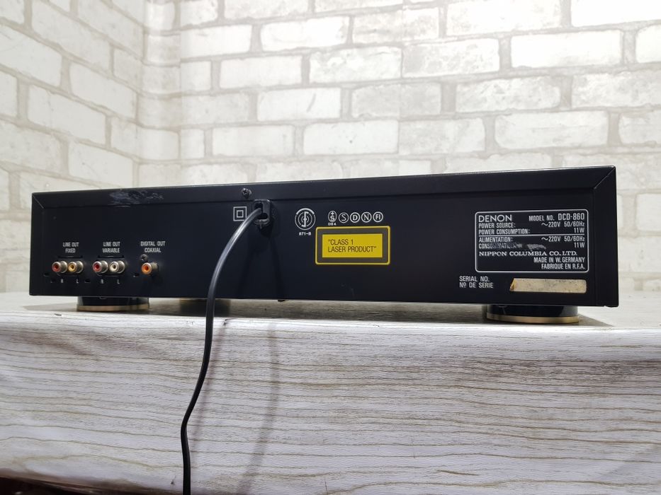Hi-Fi Програвач CD дисків DENON DCD-860, б/у з Німеччини