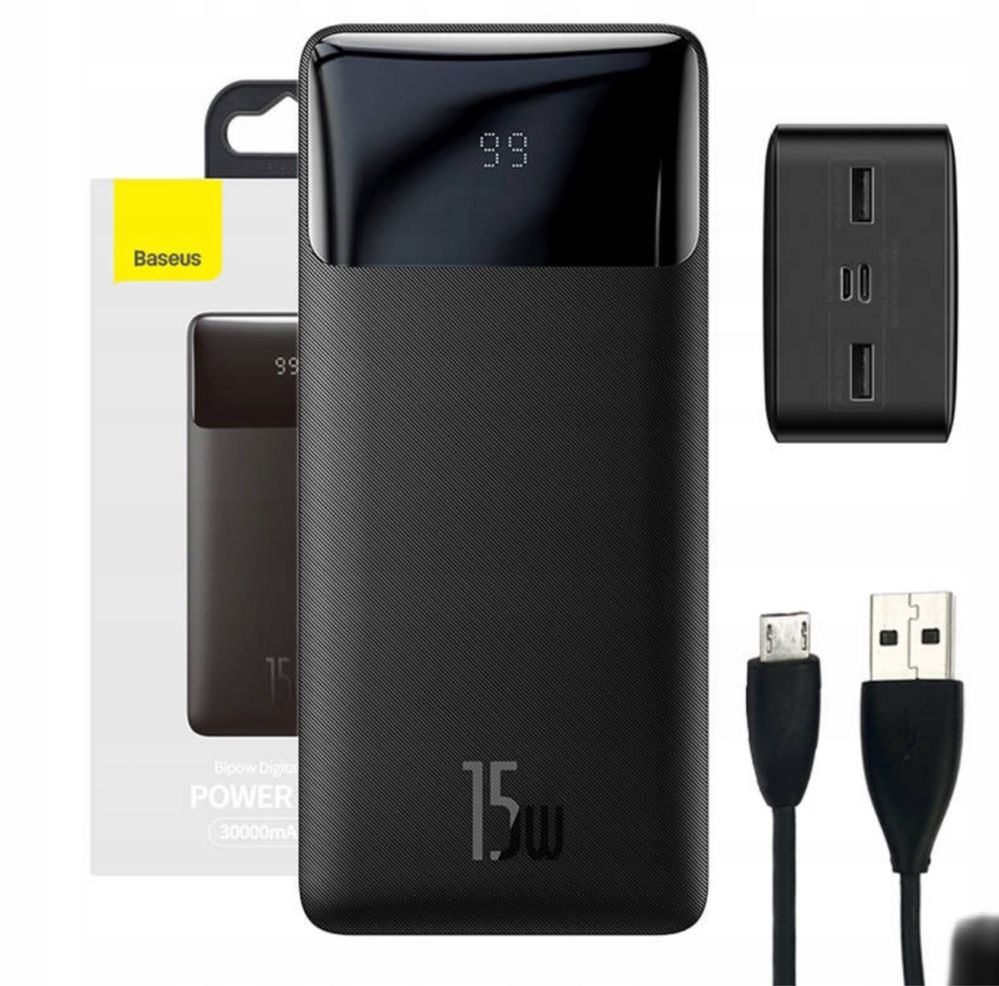 powerbank Baseus o pojemności 20 000 mAh