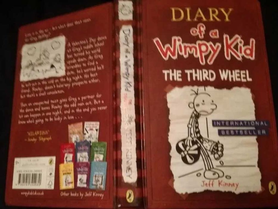 книга английский Diary of a Wimpy Kid Дневник слабака by Jeff Kinney
