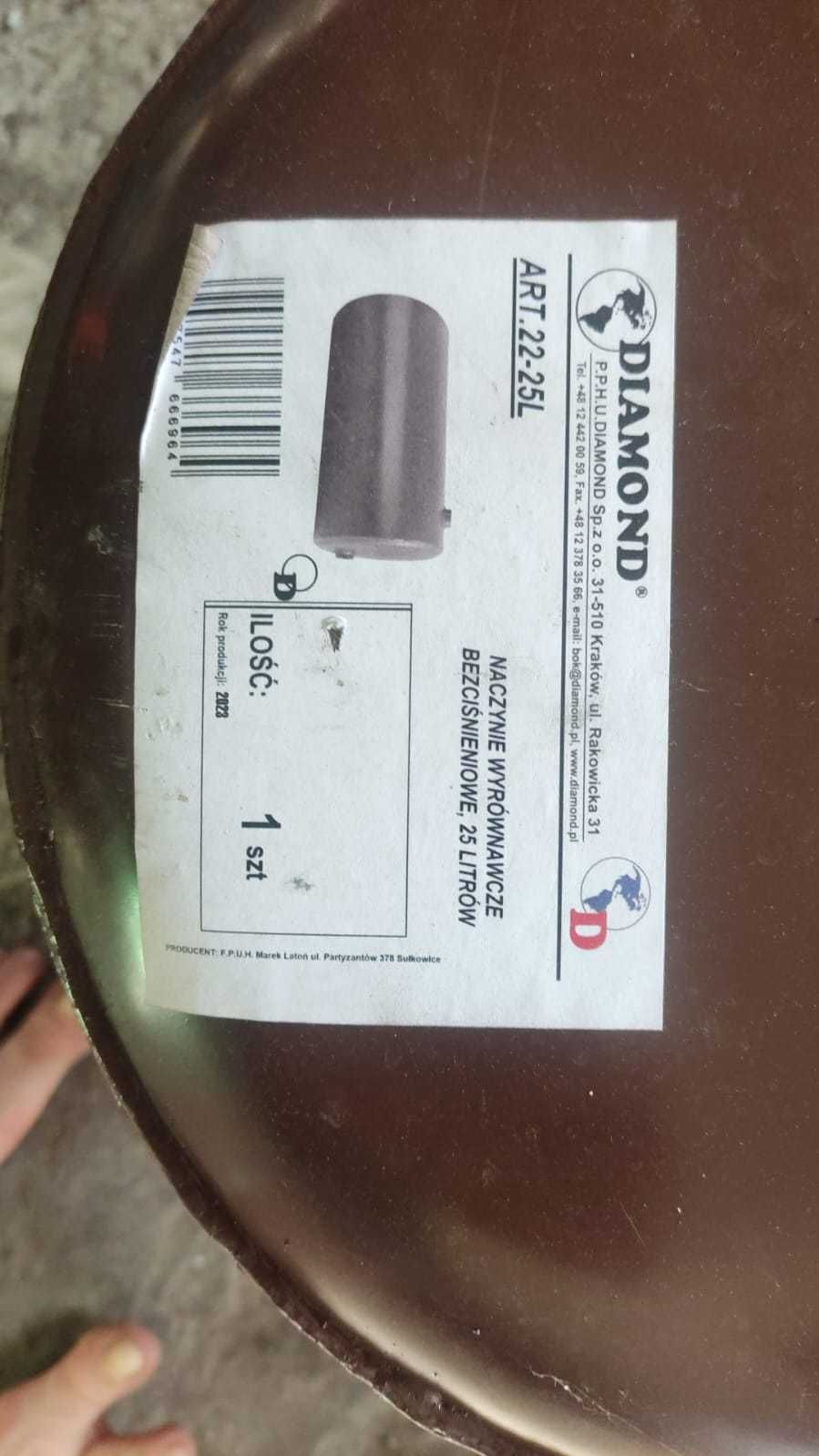 Naczynie wyrównujące bezciśnieniowe 25l