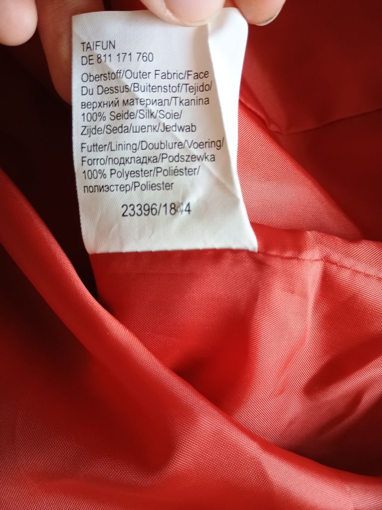 Marynarka jedwabna Taifun