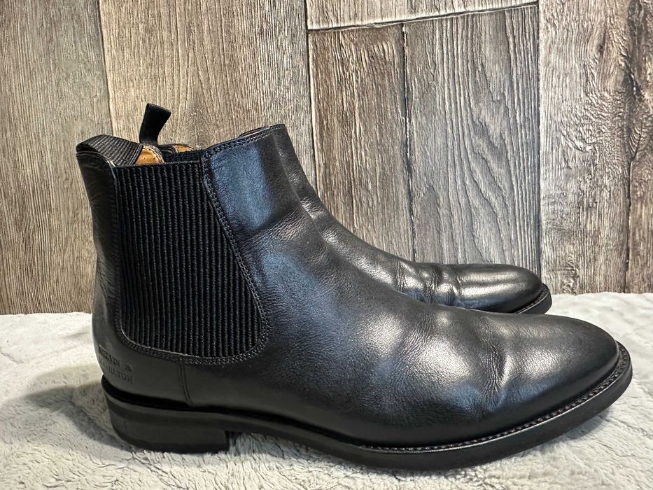 Buty męskie skórzane botki sztyblety Melvin & Hamilton Clint 7 42