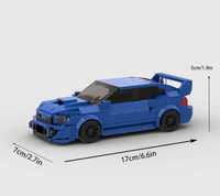 Klocki na wzór LEGO Subaru WRX Autko Samochodzik Sportowy Wyścigowy