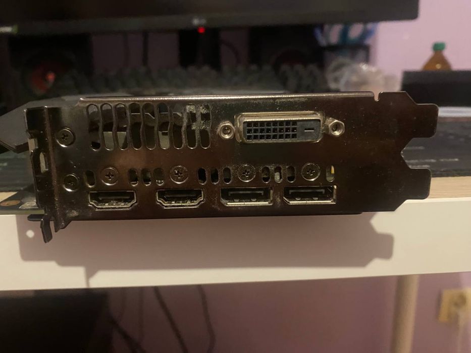 ASUS GTX 1060 6GB – sprawna, używana tylko do pracy i gier