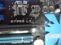 Комплект  asus p7h55  LX