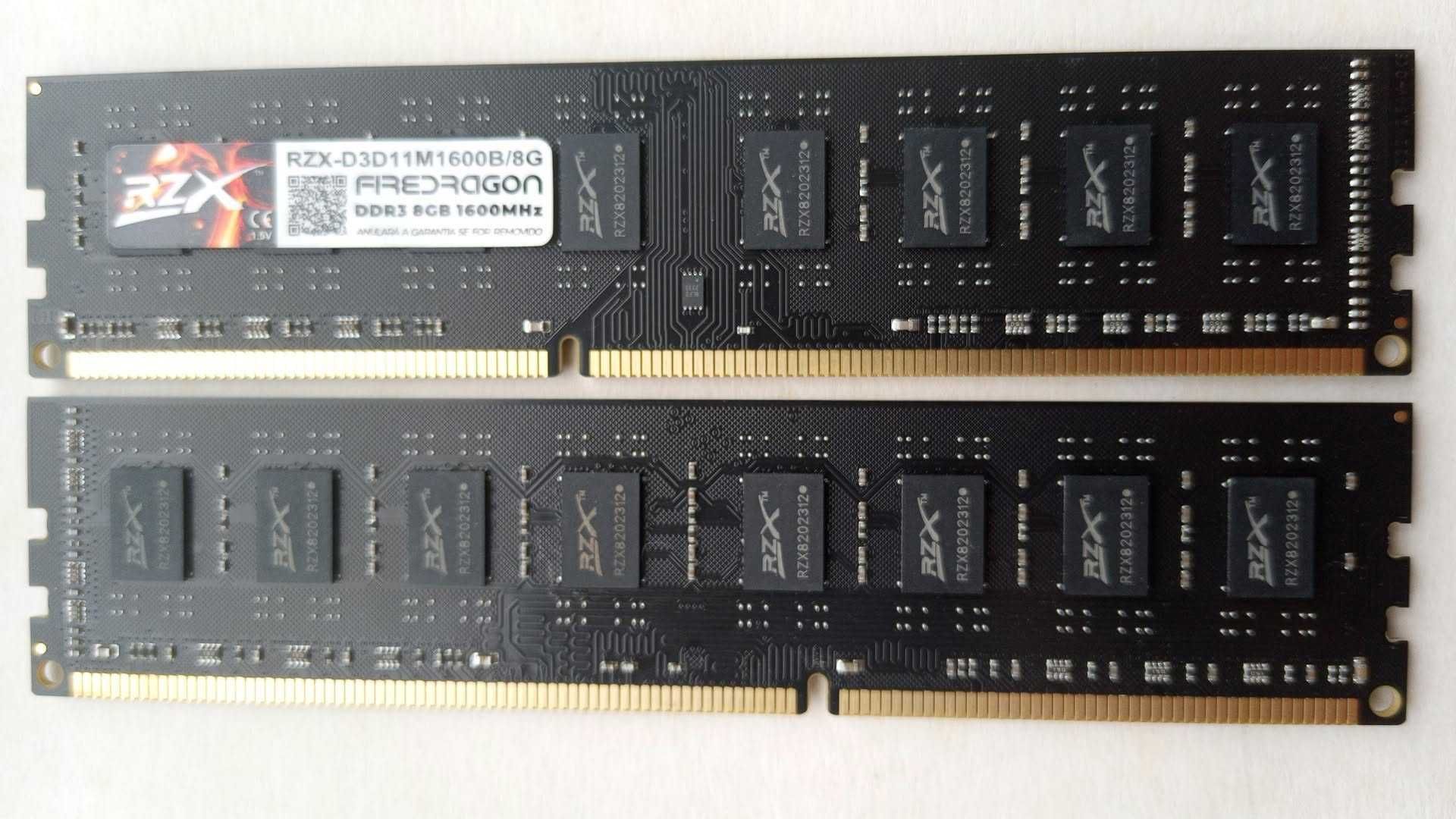 DDR3 16 GB оперативная память для ПК 2 модуля DIMM по 8 GB 1600 MHz