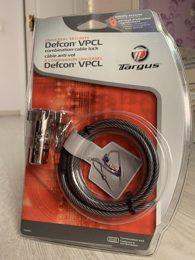 Замок для ноутбука Targus defcon vpcl