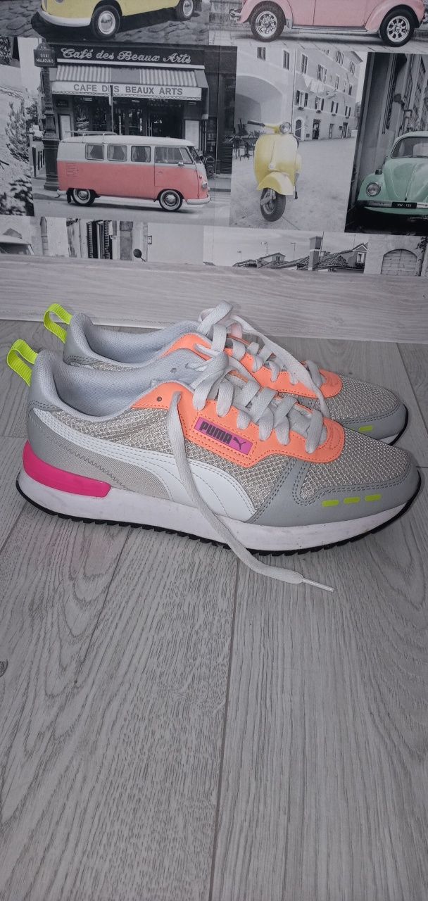 Buty damskie Puma grey rozmiar 41 jak nowe