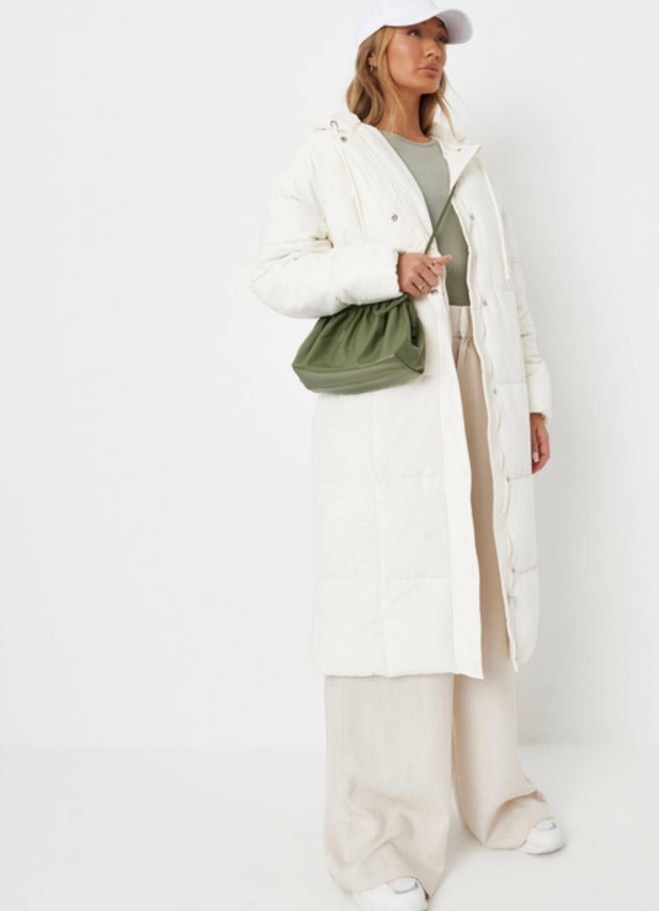 Пальто MISSGUIDED (vertical seamed longline puffer)