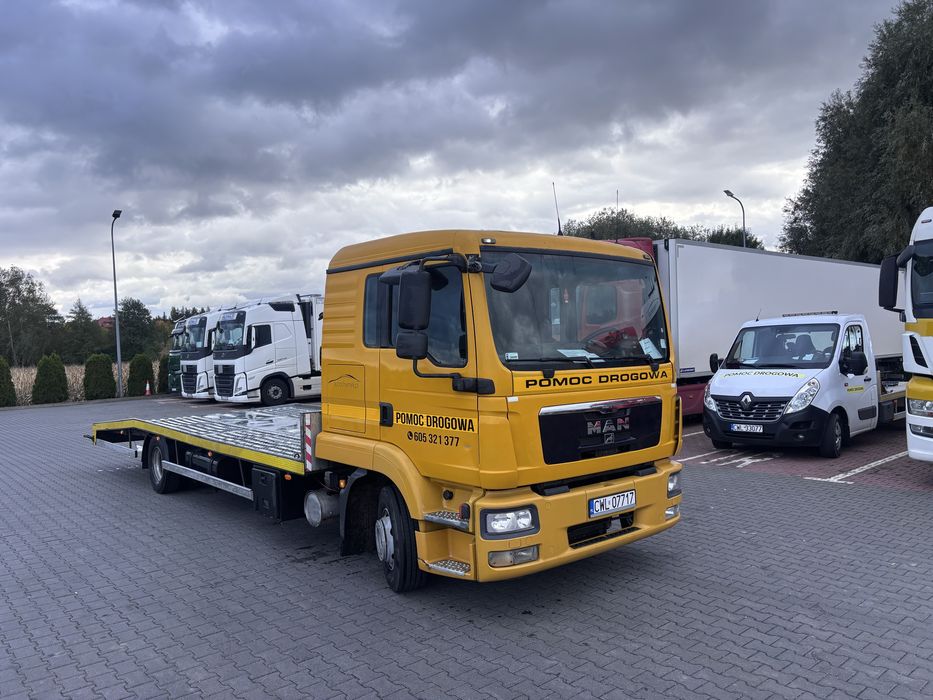 Man Tgl 12.220 pomoc drogowa laweta holownik