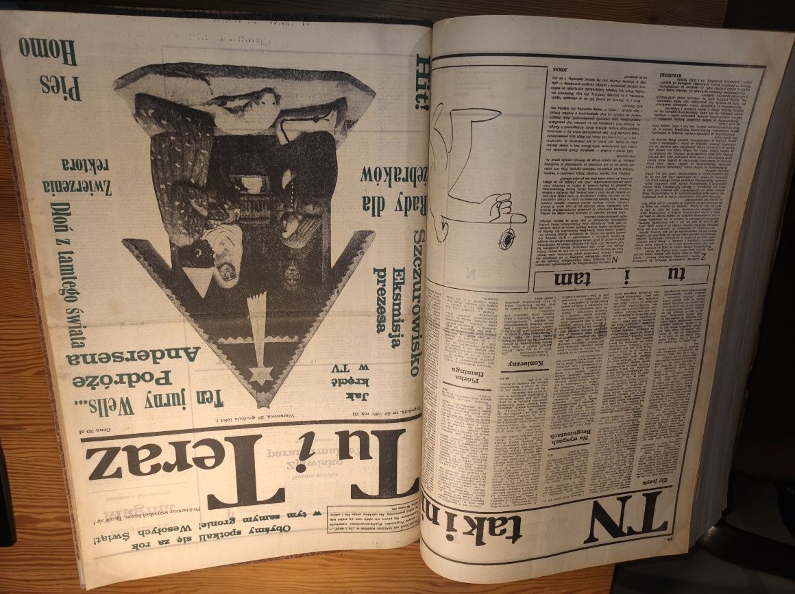 Tygodnik Tu i Teraz 1984 NR 1-52