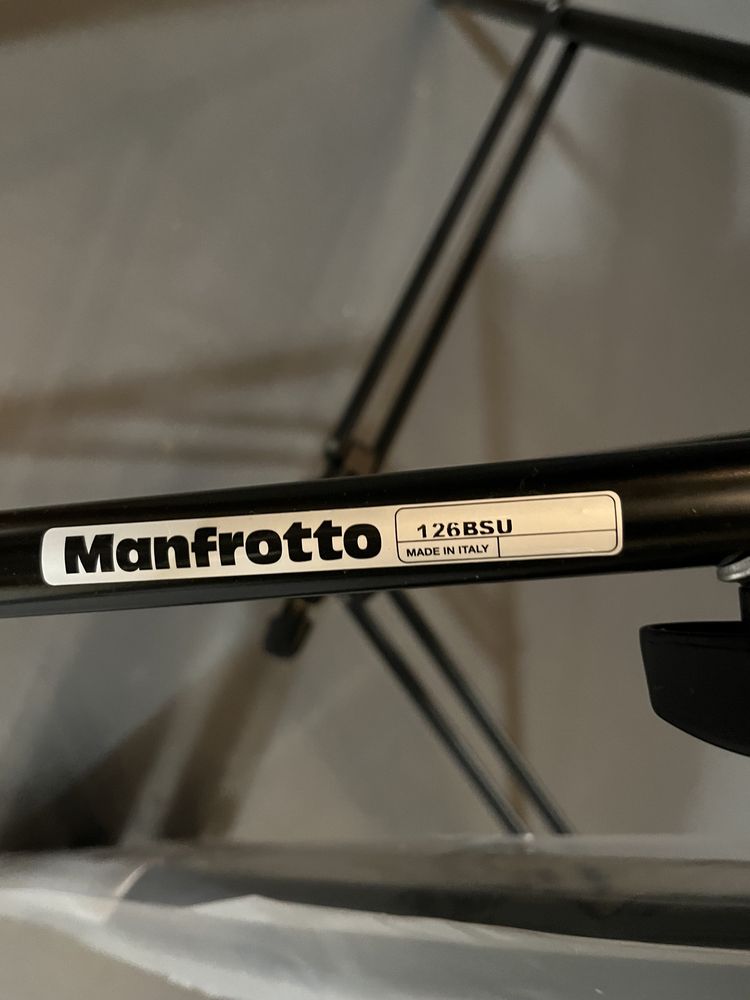 Manfrotto Boom + statyw 085BSL 126BSU