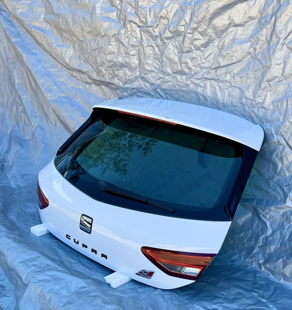 Zderzak tyl seat leon III 3 5f CUPRA kompletny oryginal pdc HB LS9R