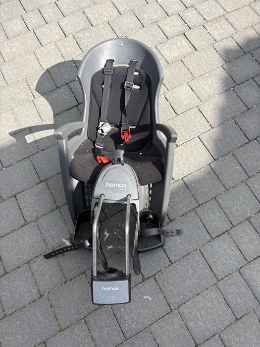 Fotelik rowerowy Hamax Smiley bdb stan