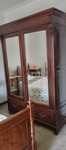 Cama + Roupeiro Antigo de 1906