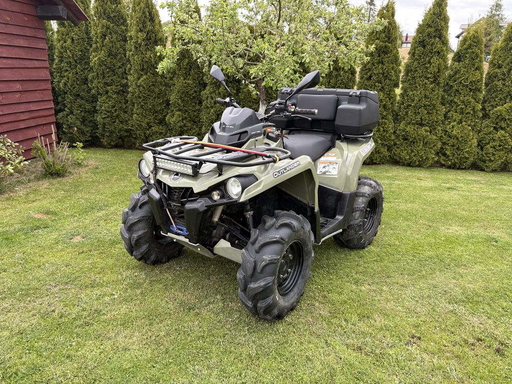 Can am outlander 450 zarejestrowany
