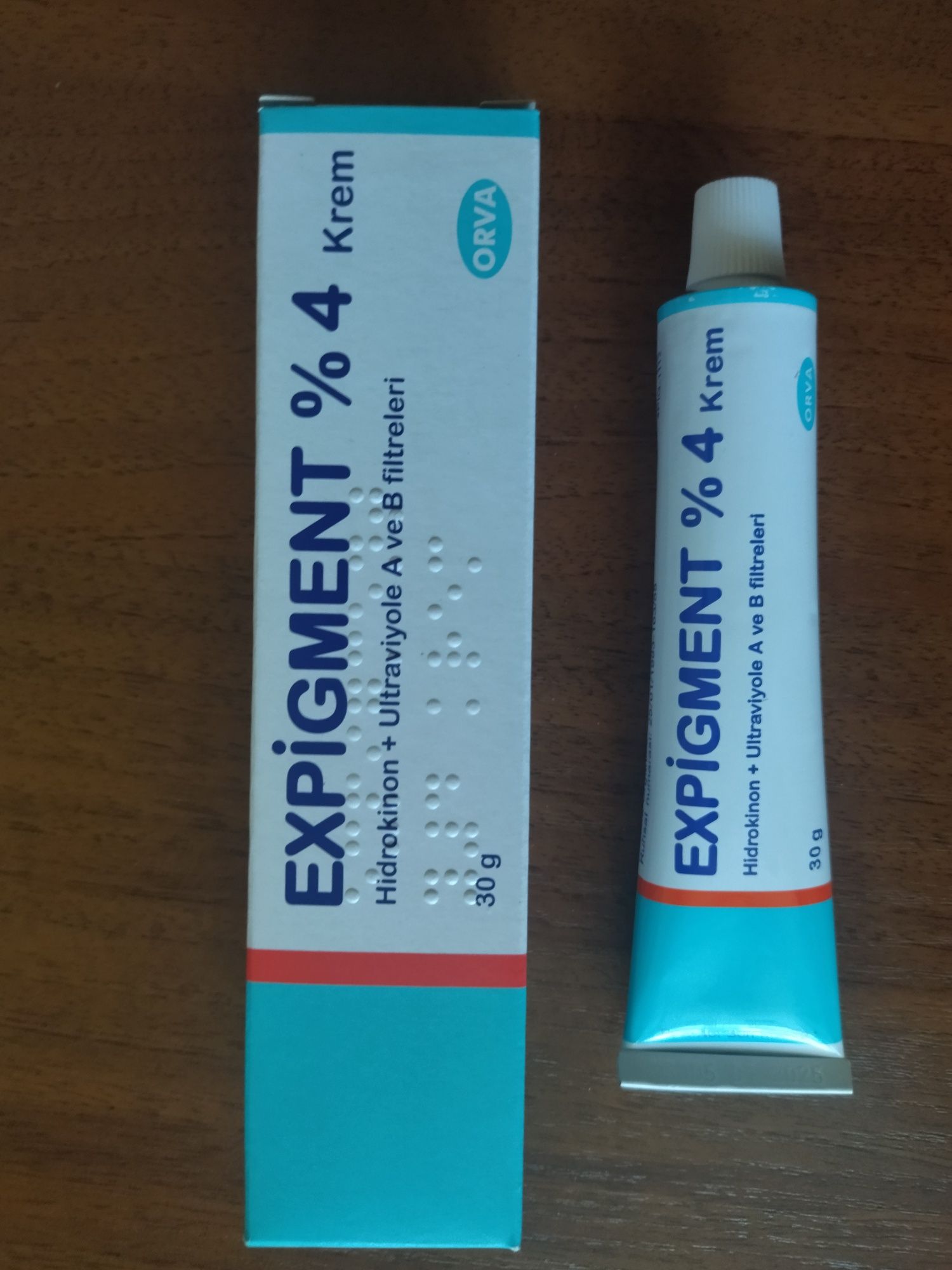 Expigment. Експігмент. Экспигмент. Крем от пигментации 4%