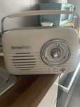 Retro radio chrom z głośnikiem bluetooth Vintage Cuisine