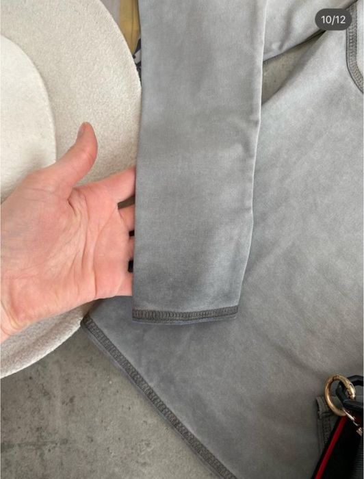 Жіночий лонгслів Zara з контрастною лінією грудей розмір xs s m l