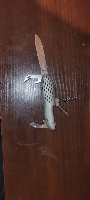 Scyzoryk srebny z śrubokrętem