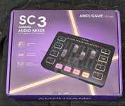 Mikser Fifine Sound Card SC3 Black USB z RGB