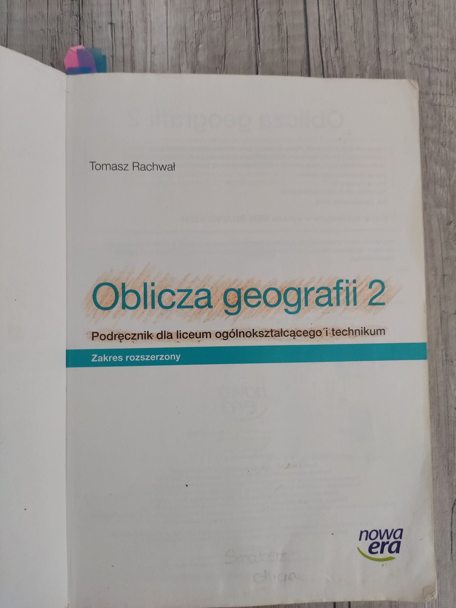 Oblicza geografii 2, zakres rozszerzony, Rachwał