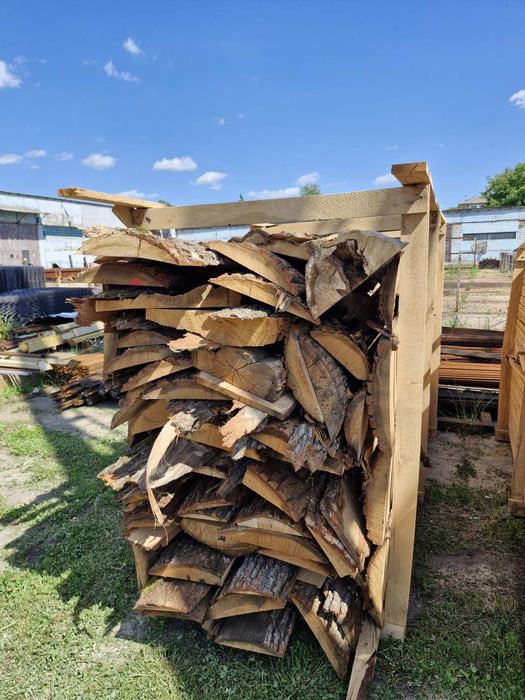 Рейка дубова дрова для опалення обрізки, горбиль
