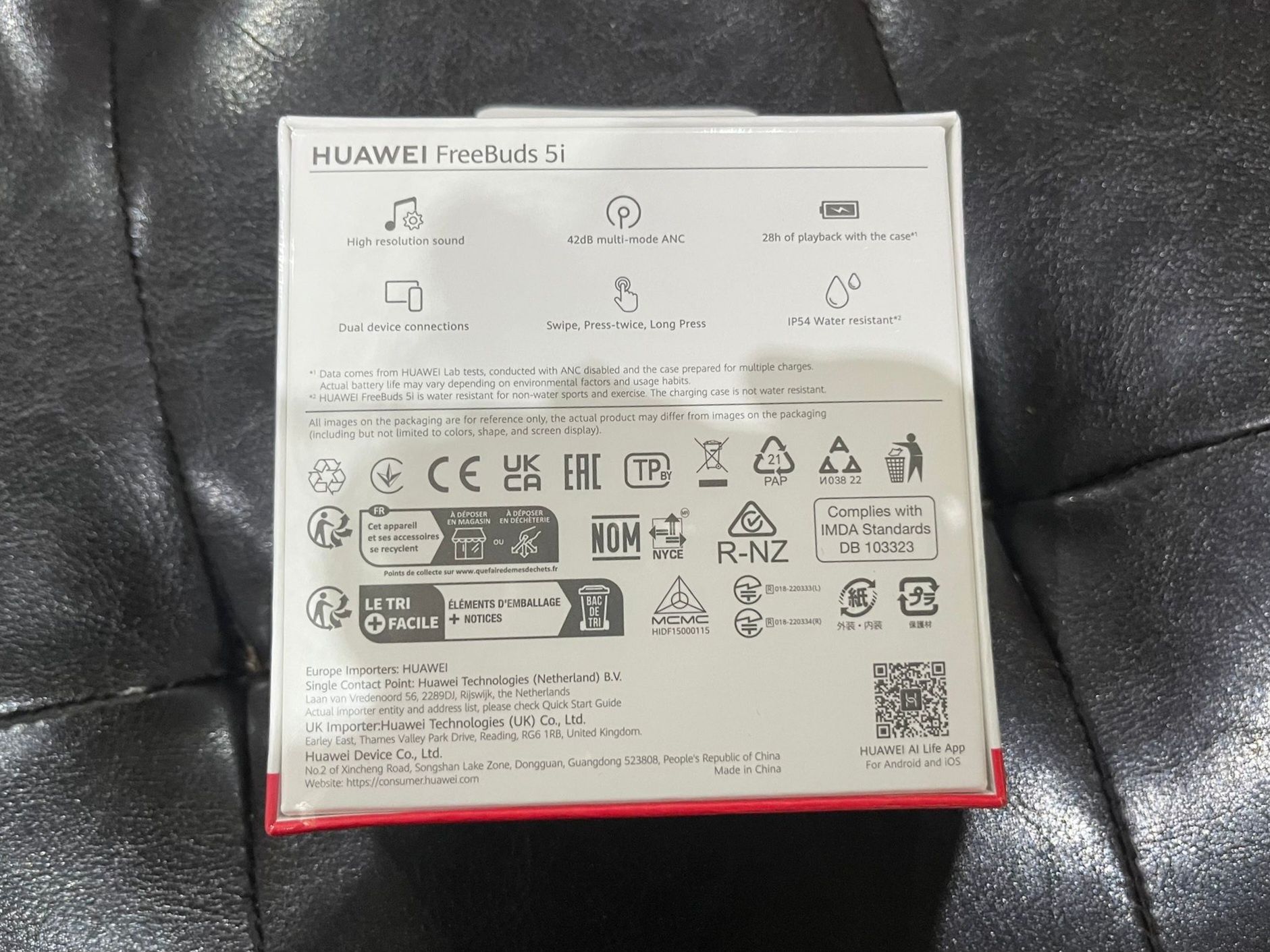 Hauwei freeBuds 5i NOVOS
