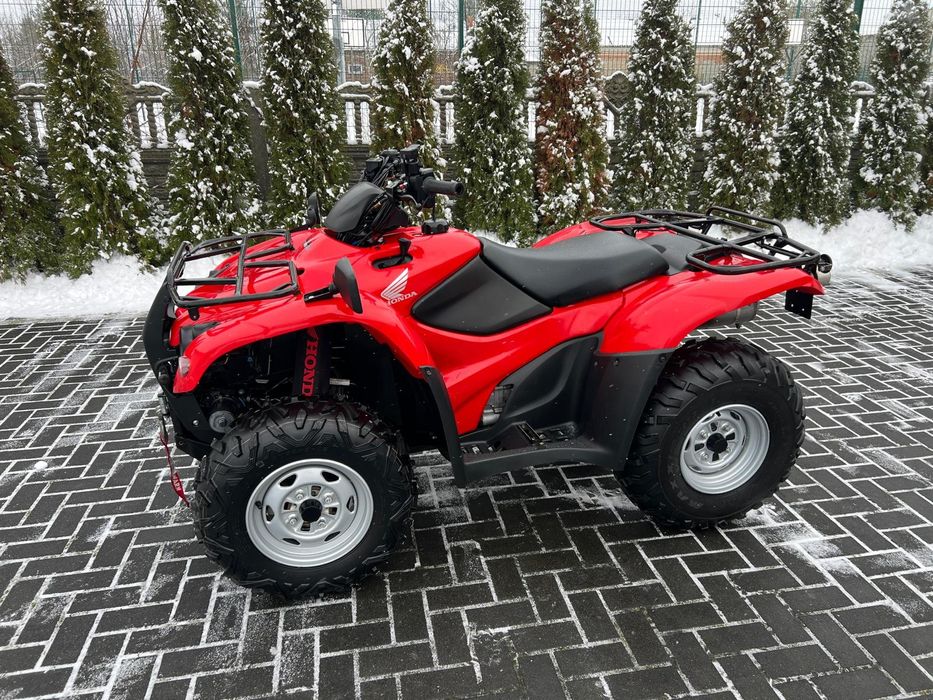 Quad Honda Fourtrax 420i 4x4 2011 stan Nowy Unikat papiery pług