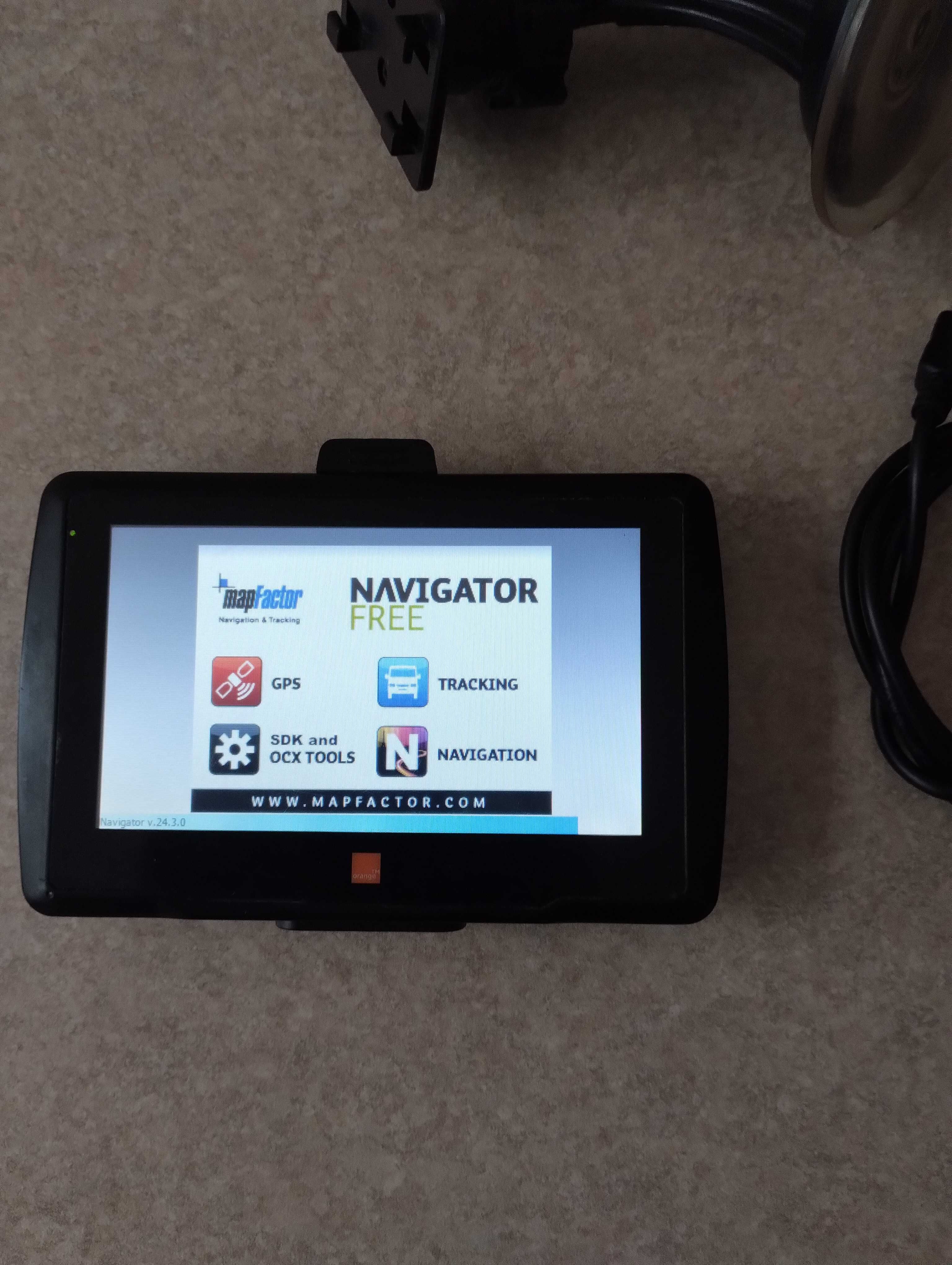 Nawigacja ORANGE FunRoad 4,3" - sprawna