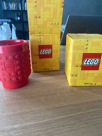 Kubek LEGO czerwony 300 ml WARSZAWA ŚRÓDM.