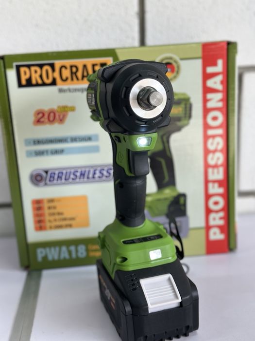 Ціна тижня!!! Гайковерт Procraft PWA18 550Нм тушка