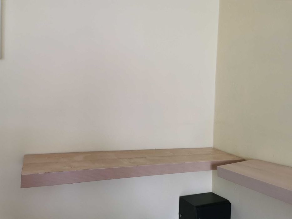 Lack Półka ścienna imitacja dębu bejcowanego na książki płyty 2 sztuki