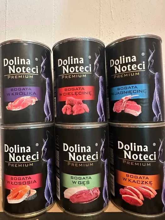 DOLINA NOTECI Premium mokra karma dla kota MIX 12 x400gram