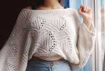 Camisola malha branca larga renda