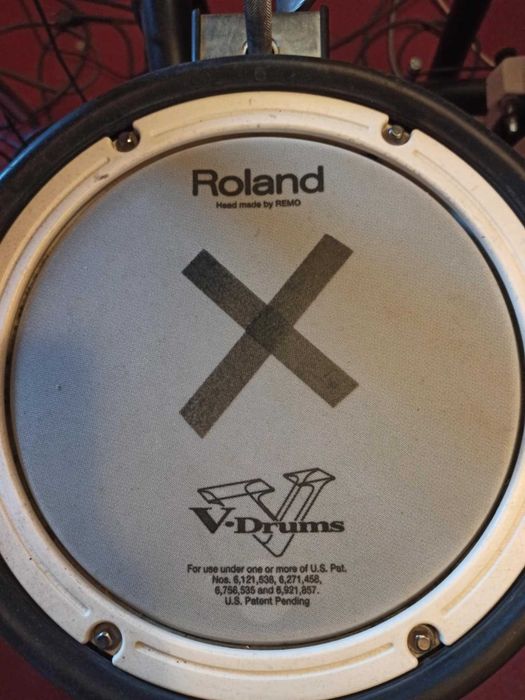 Roland TD-6V z siateczkowym kick padem KD80 +siateczkowy werbel PDX-6.
