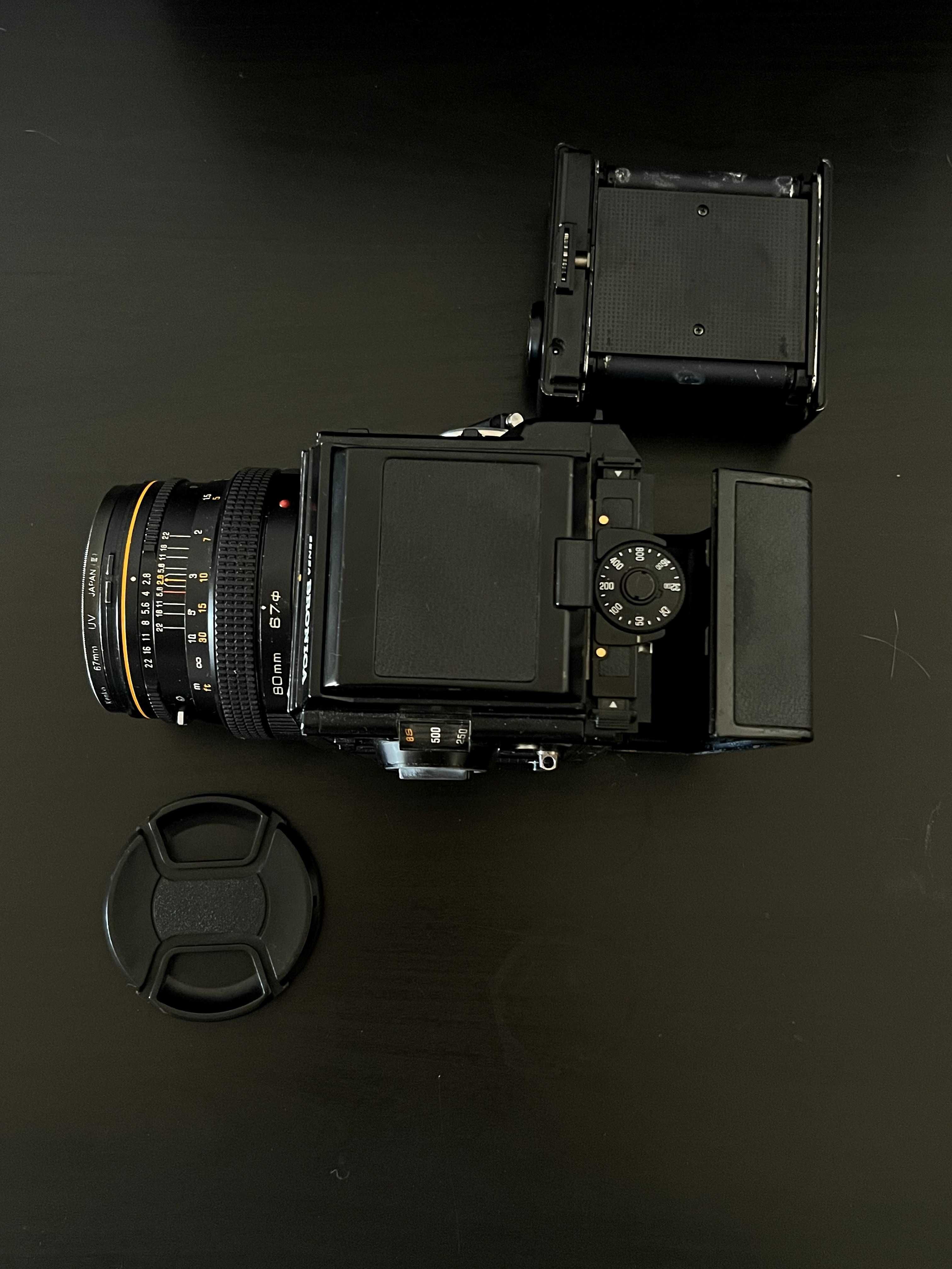 Câmera Zenza Bronica SQ-A médio formato