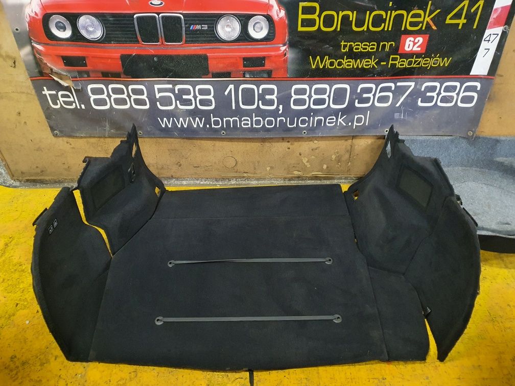 BMW E46 Kombi Turing Wykładzina Bagażnika Czarna BDB Stan Części BMA