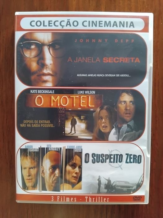 Dvd - Pack 3 Filmes de Terror