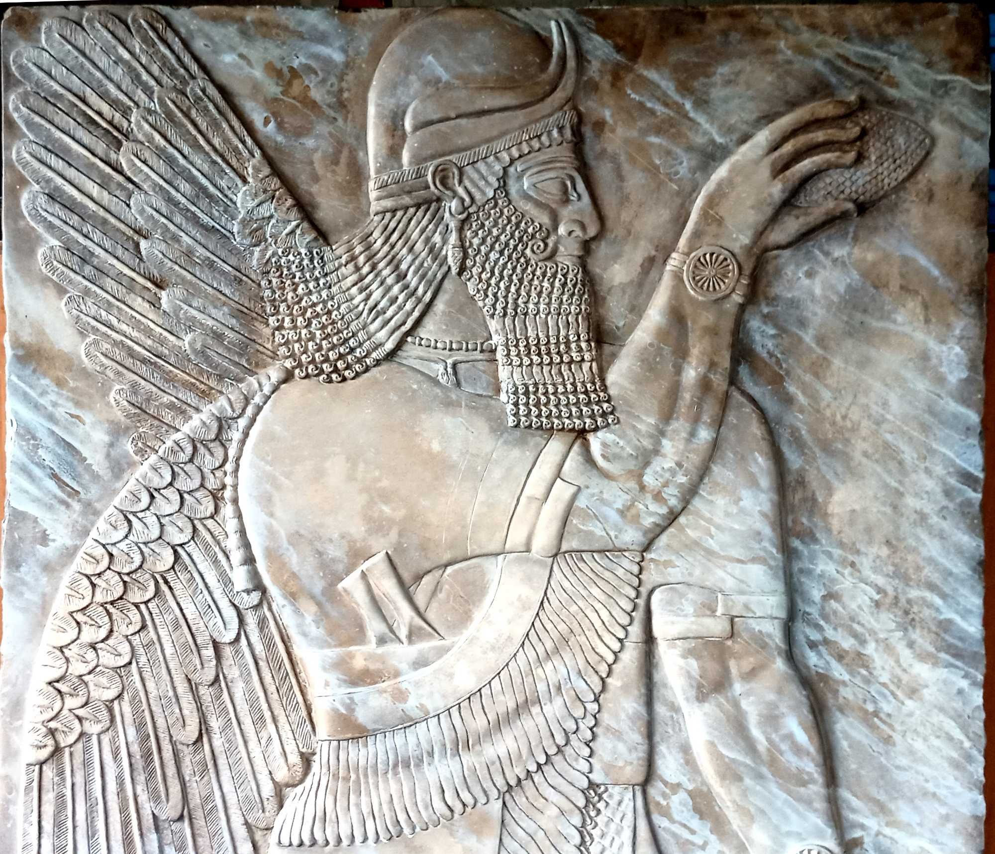 PROMOCJA Wierna kopia płaskorzeźby Asyryjskiej