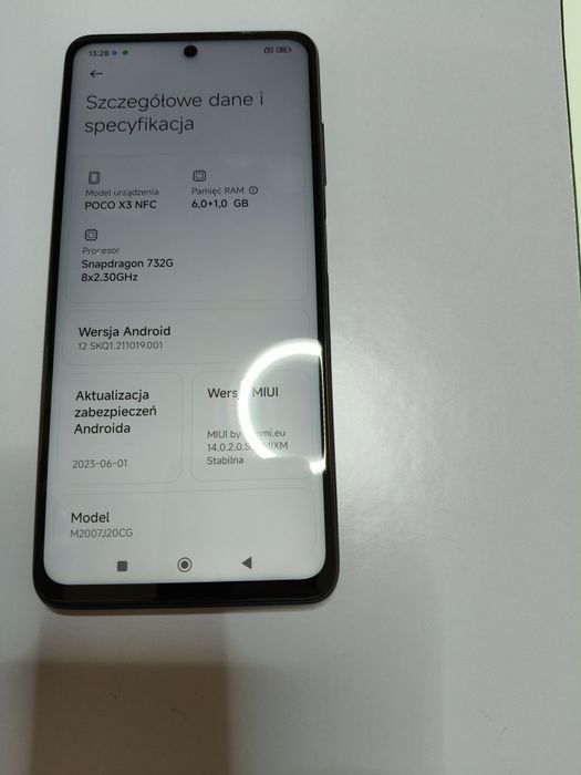 Poco X3 NFC 6/64GB Nagrywanie rozmów szkiełko 7xetui kabelek