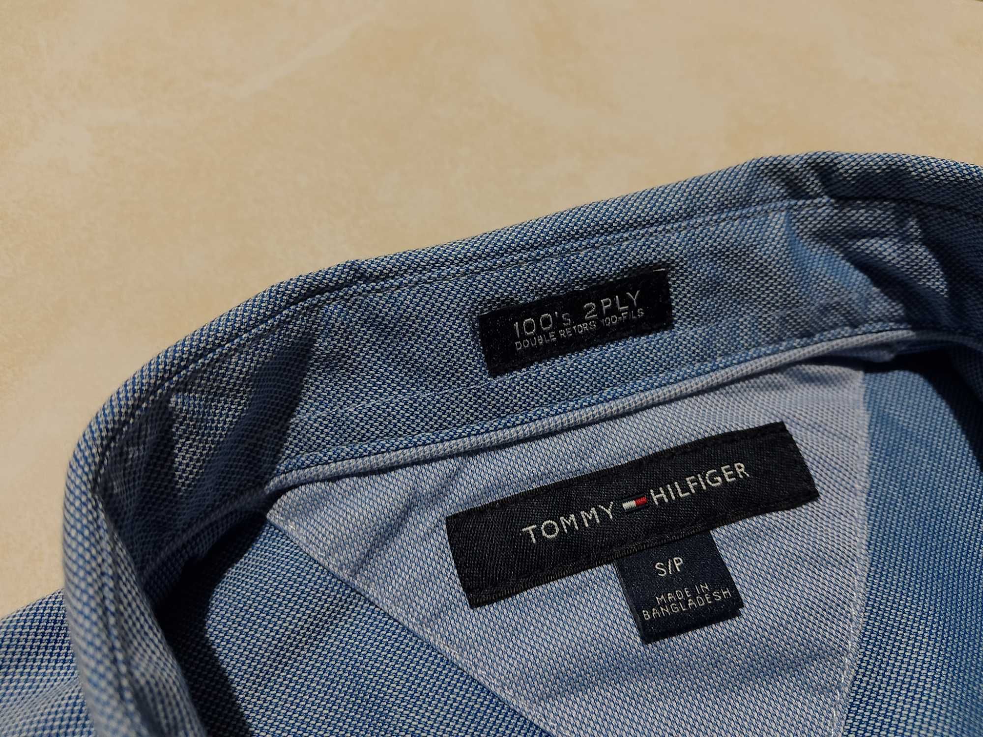 TOMMY HILFIGER USA - NOWA! z LOGO Koszula Męska rozmiar M