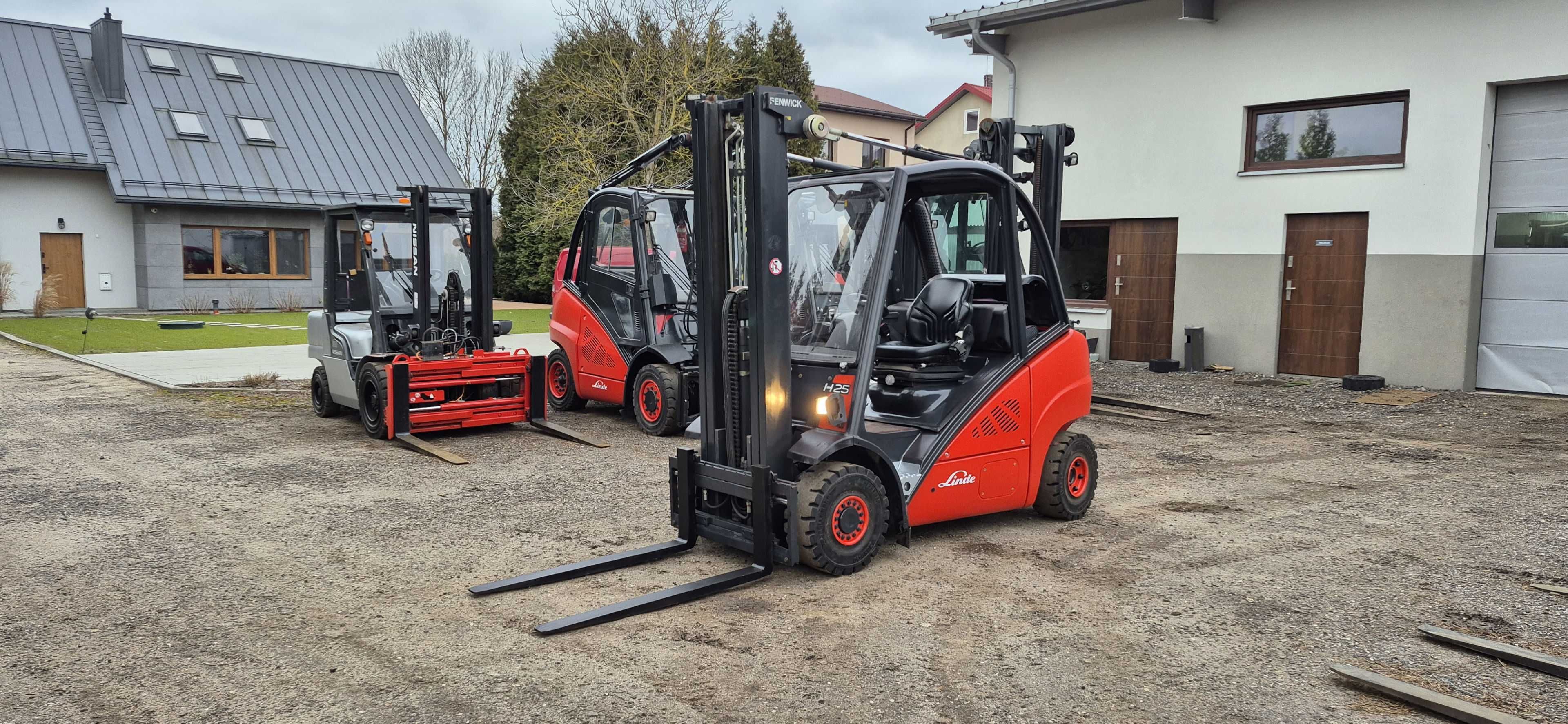 Linde H25T - Triplex 5.50m - Tylko 4300 mth - 4 sekcje - Super Stan.